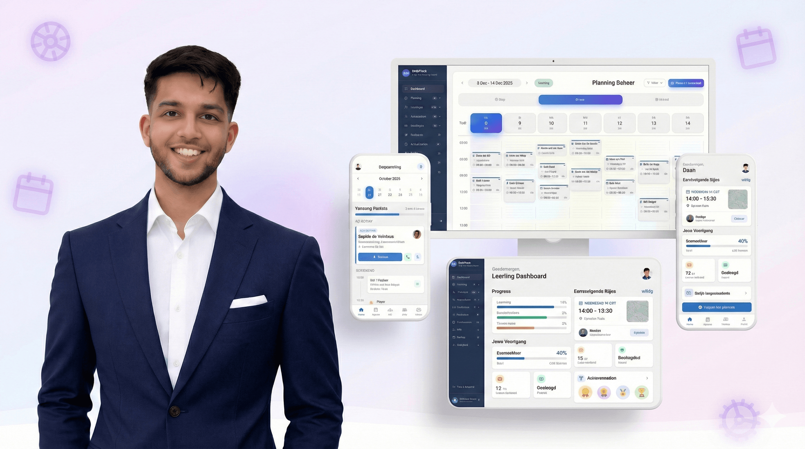 Go2Pass Rijschool Software Dashboard